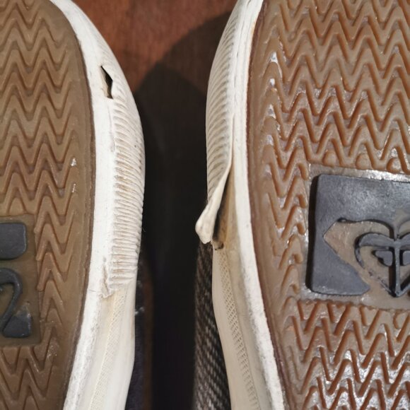 Plaid Canvas Sneakers Size 6 1/2 #214 - Picture 7 of 9